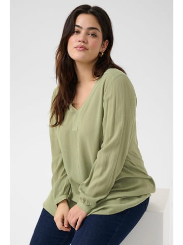 Kaffe Tuniek olijfgroen