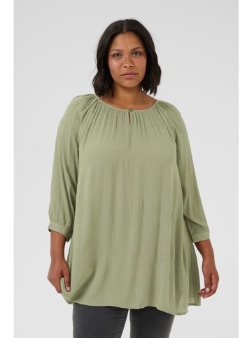 Kaffe Tuniek olijfgroen
