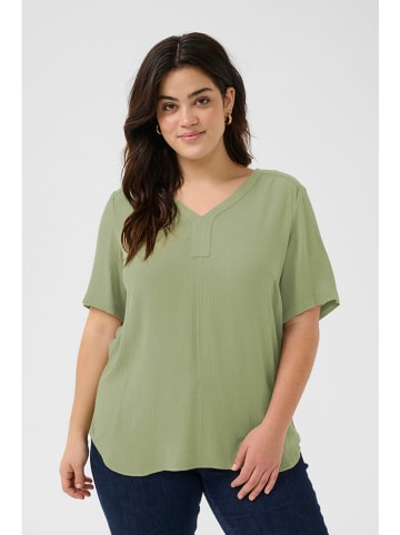 Kaffe Bluse in Oliv
