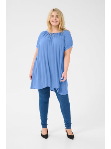 Kaffe Tunika in Hellblau