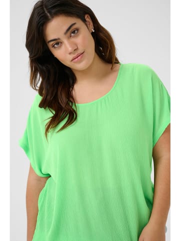 Kaffe Bluse in Hellgrün