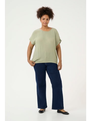 Kaffe Bluse in Oliv