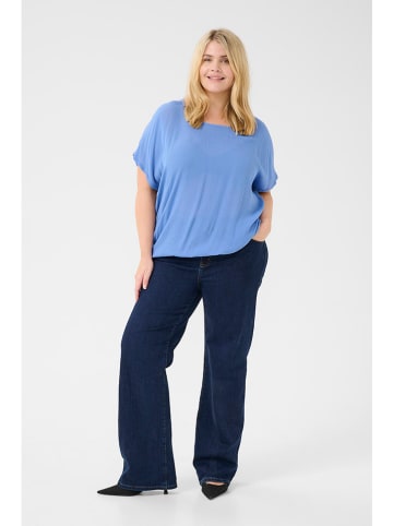 Kaffe Bluse in Hellblau