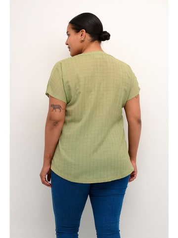 KAFFE curve Blouse groen