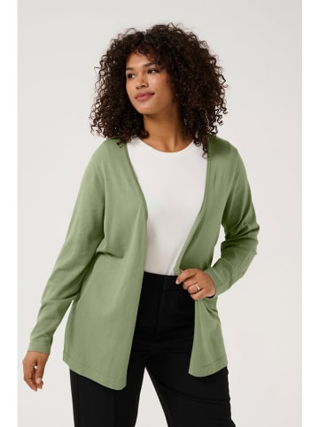 Kaffe Cardigan in Grün
