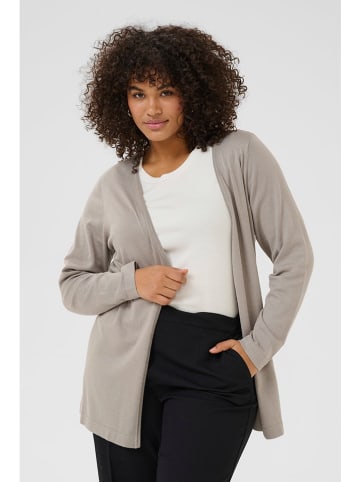Kaffe Cardigan in Taupe