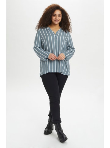 Kaffe Bluse in Blau