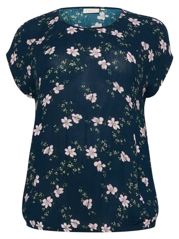 Kaffe Bluse in Dunkelblau