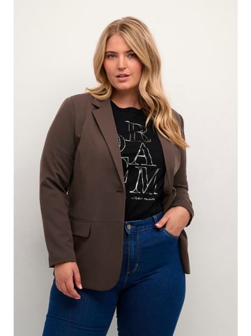 Kaffe Blazer in Dunkelbraun