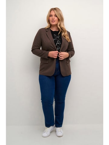 Kaffe Blazer in Dunkelbraun