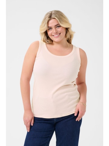KAFFE curve Top in Rosé