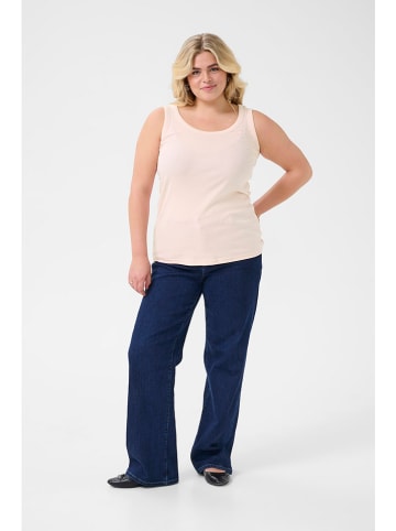 KAFFE curve Top in Rosé