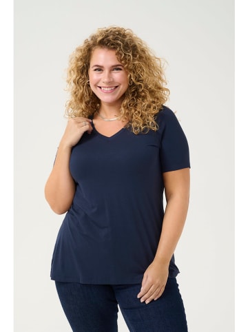 Kaffe Shirt in Dunkelblau