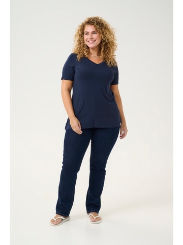 Kaffe Shirt in Dunkelblau