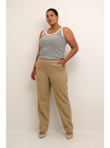 Kaffe Top in Creme/ Schwarz