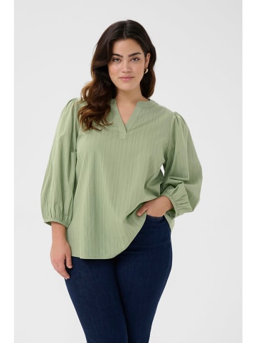 Kaffe Bluse in Grün