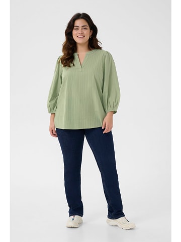 Kaffe Bluse in Grün