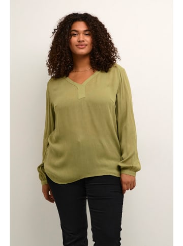 Kaffe Bluse in Grün