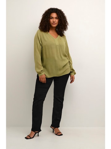 Kaffe Bluse in Grün