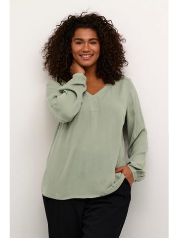 Kaffe Bluse in Oliv