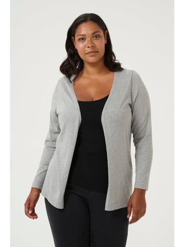 Kaffe Cardigan in Hellgrau