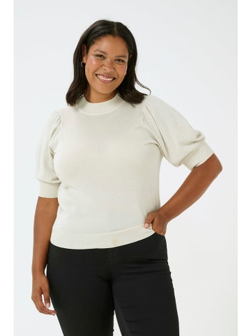 Kaffe Pullover in Creme