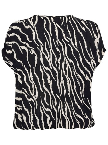Kaffe Bluse in Schwarz/ Weiß
