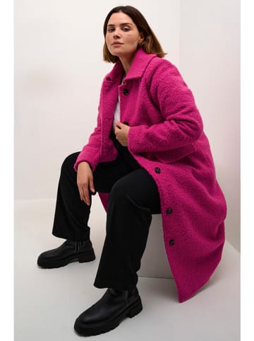 Kaffe Übergangsmantel in Pink