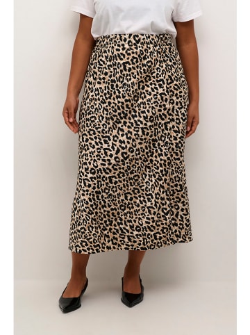 Kaffe Rock in Beige/ Schwarz