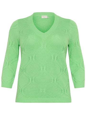 Kaffe Pullover in Hellgrün