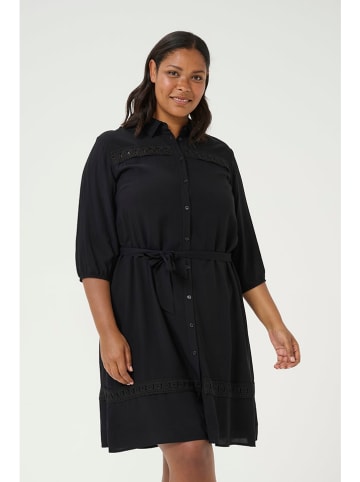 Kaffe Kleid in Schwarz