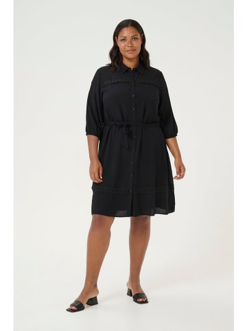 Kaffe Kleid in Schwarz