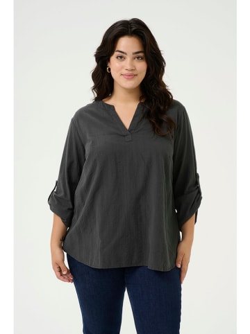 Kaffe Bluse in Schwarz