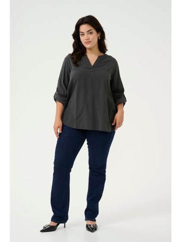 Kaffe Bluse in Schwarz