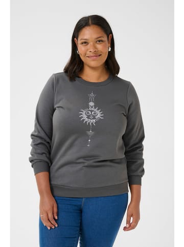 Kaffe Sweatshirt in Anthrazit