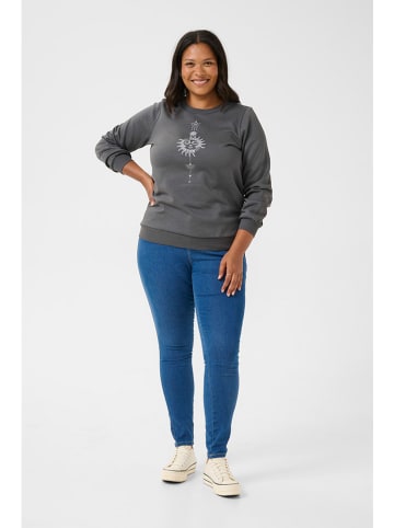 Kaffe Sweatshirt in Anthrazit