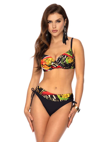 Meriell Club Bikini w kolorze czarnym ze wzorem