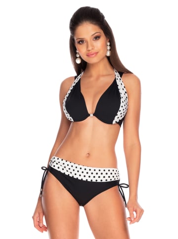 Meriell Club Biustonosz bikini w kolorze czarno-białym
