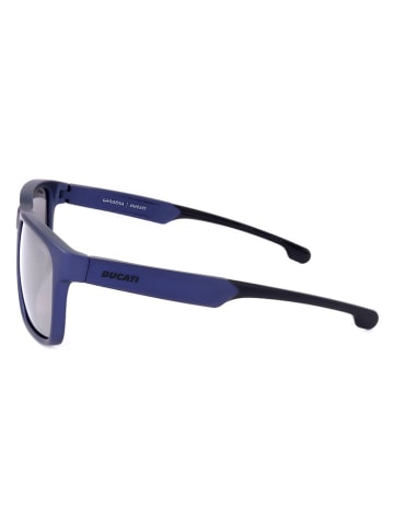 Carrera Męskie okulary przeciwsłoneczne w kolorze granatowo-szarym
