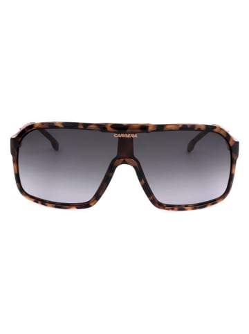 Carrera Herren-Sonnenbrille in Schwarz-Helllbraun/ Dunkelblau