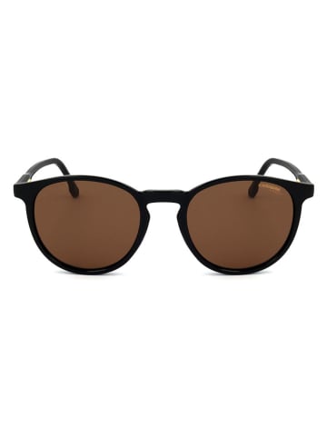 Carrera Okulary przeciwsłoneczne unisex w kolorze czarno-jasnobrązowym