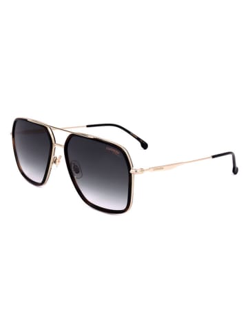Carrera Herren-Sonnenbrille in Schwarz-Gold/ Dunkelblau