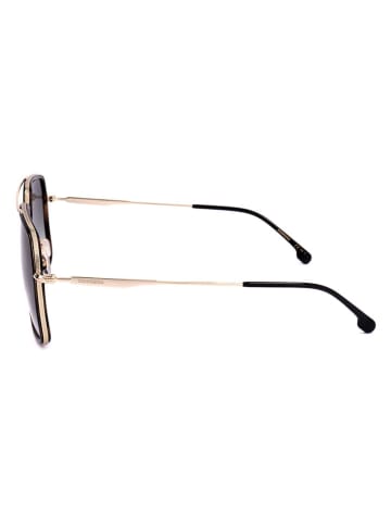 Carrera Herren-Sonnenbrille in Schwarz-Gold/ Dunkelblau