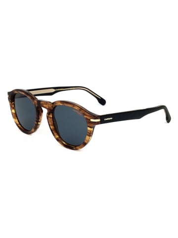 Carrera Unisex-Sonnenbrille in Hellbraun/ Dunkelblau