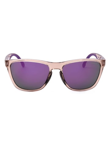 Carrera Okulary przeciwsłoneczne unisex w kolorze beżowo-fioletowym