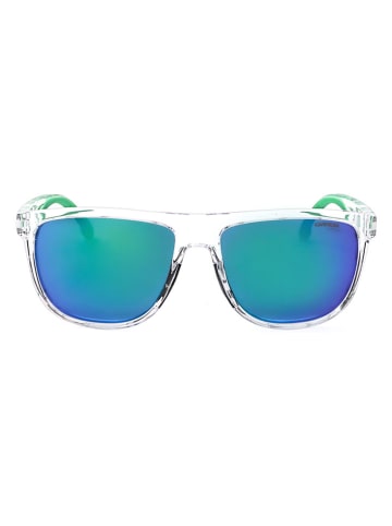 Carrera Herren-Sonnenbrille in Blau/ Transparent