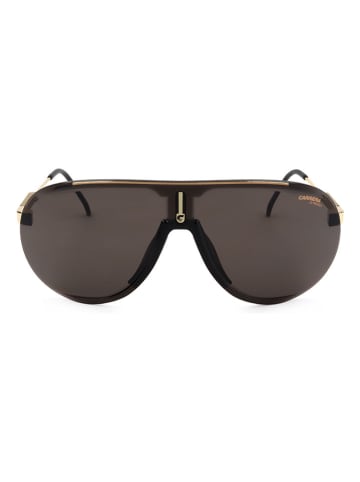 Carrera Unisex-Sonnenbrille in Gold/ Braun
