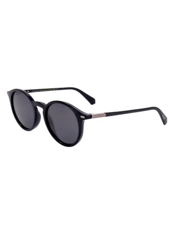 Polaroid Okulary przeciwsłoneczne unisex w kolorze czarno-granatowym