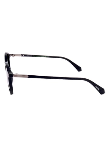 Polaroid Unisex-Sonnenbrille in Schwarz/ Dunkelblau