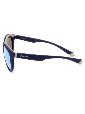 Polaroid Herren-Sonnenbrille in Dunkelblau/ Hellblau